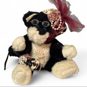 Nice Stuff Vintage Styled Cat Kitten Plush Jointed